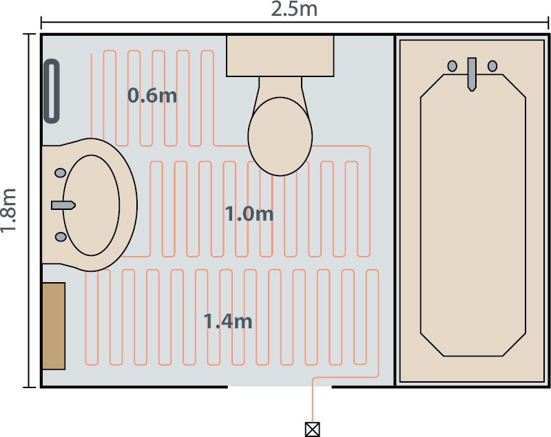 bathroom plan